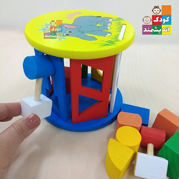 استوانه چوبی هوش